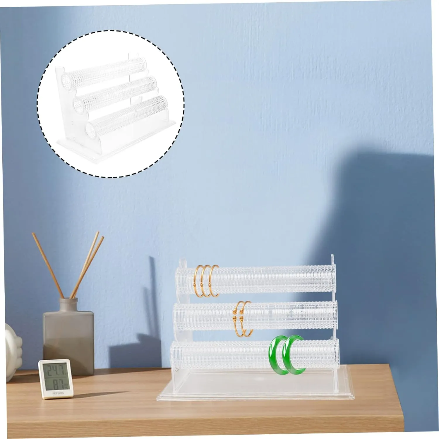 Sturdy Bangle Stand Multiple Bracelet mound argument pray Holder Dismountable Watch Rack Stylish Jewelry Display 