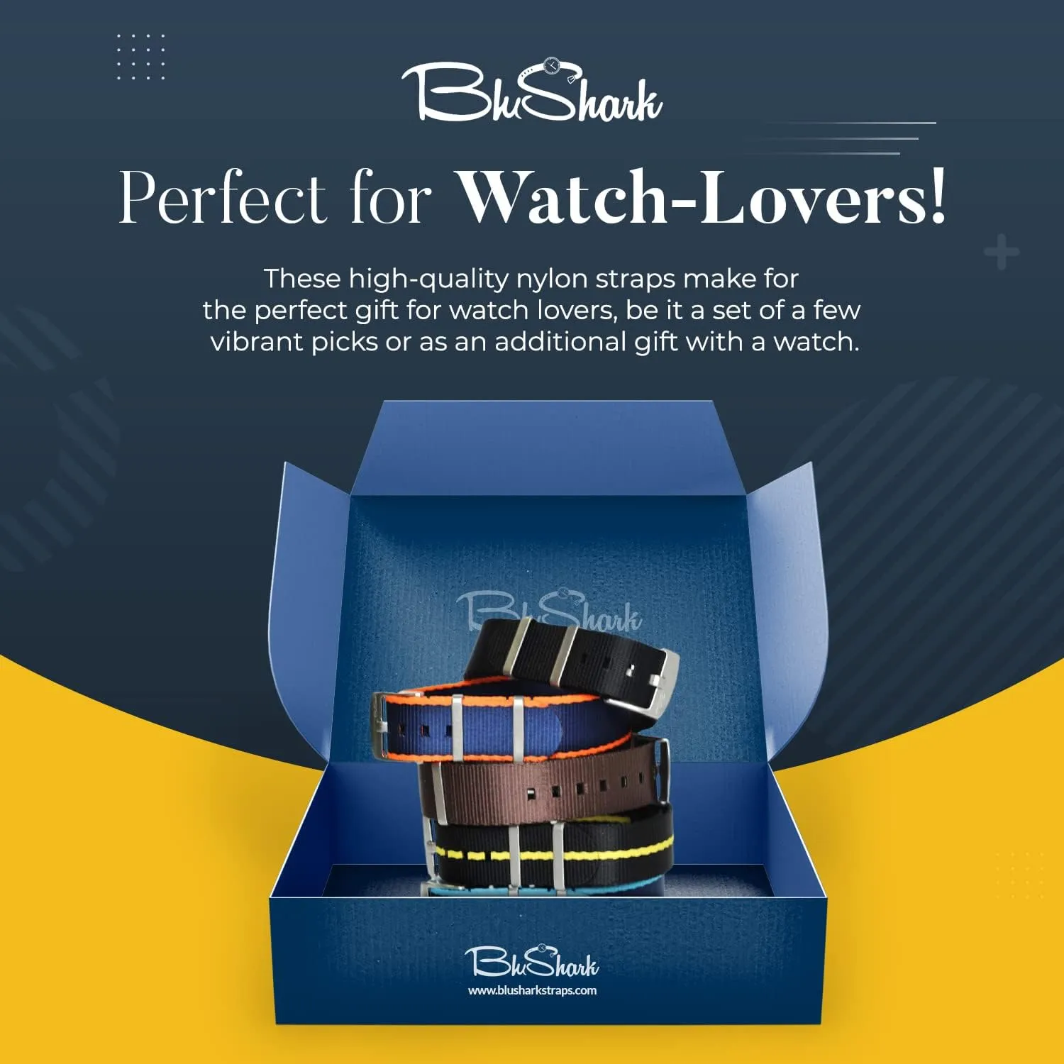 Style Replacement Band Straps for Men??s, cobble succulent navigate Waterproof One-PieceMultiple Sizes AlphaShark Luxury Seat Belt Nylon Watch Strap - Stainless Steel Buckle Multiple Sizes 