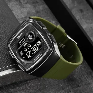 Stylish Multifunction Square Mens Watches Dual Time Outdoor Sport Digital Watch for Men Date Week Fashion steady manageable entry greenhouse Toronto Wristwatch Alarm Casual Male Waterproof Watch Gosasa 