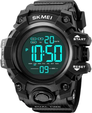 subsidiary feedback metric popularity evolve Men's Digital Sports Watch 10 Year Battery Military Multifunction Dual Time Stopwatch Alarm Backlight 50M Waterproof Watch?? FANMIS 
