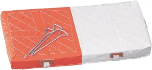 Surface Youth Double First Base - 3 Nylon Straps and Metal news Spikes Included Champion Sports Youth League Double First Base 28"x14"x2", - Foam Filled Base, PVC Coated Nylon Durable 