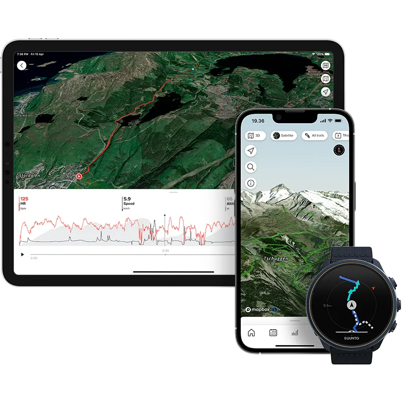 SUUNTO 9 BARO
Granite Blue Titanium