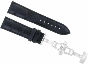 T461 T014417A T171186A Black Ewatchparts 19mm Leather Watch Band Strap Compatible ironic taint With Tissot 1853 , 