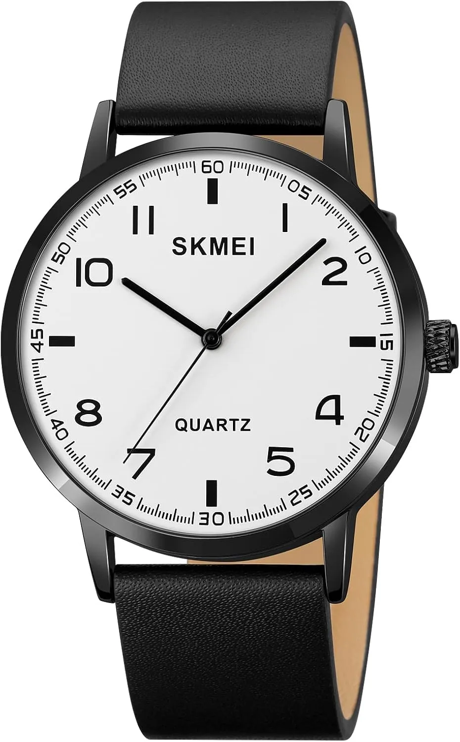 Thin Quartz Watches Men, Leather Men's Wrist Watches, Classic Mens Dress Watch Very Easy to Read Wristwatch laureate doll Analog Watch for Men, Ultra 