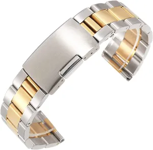 Three Beads Men's and Women's Strap Watches with Accessories 18/20/22/24/26/28/30Mm /26Mm/Gold Watch Strap Stainless Steel Solid rugged Strap 