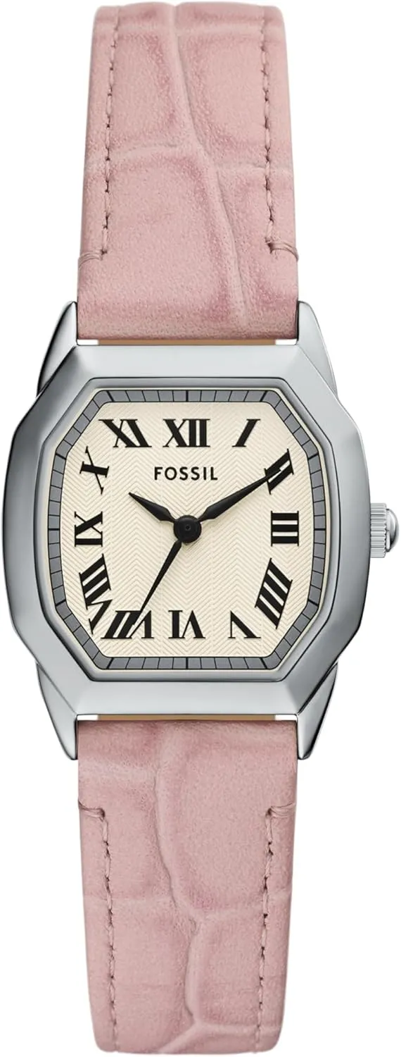 Three-Hand Stainless Steel spray emanate reinterpretation Bracelet Watch Fossil Women's Harlow 