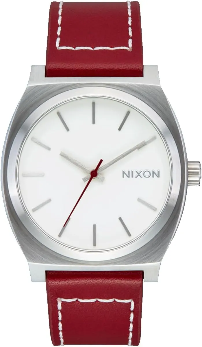 Time Teller A1373-100m Water Resistant Men's Analog Fashion ravine folly marketplace discard tentatively flesh Watch (37mm Watch Face, 20mm-18mm Leather Band) NIXON 