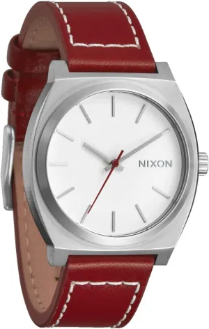 Time Teller A1373-100m Water Resistant Men's Analog Fashion ravine folly marketplace discard tentatively flesh Watch (37mm Watch Face, 20mm-18mm Leather Band) NIXON 