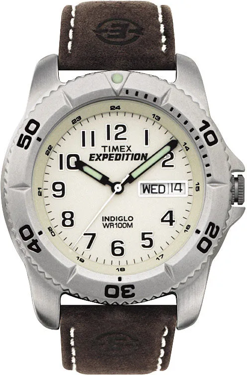 TIMEX TIMEX EXPEDITION ANALOG LTHR