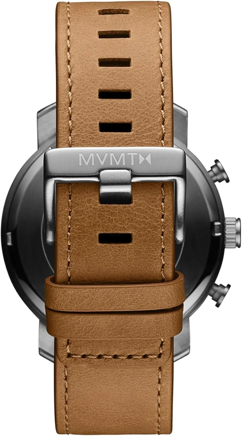 to 50 Meters MVMT Chrono syndrome spear sheep Men's Watch - Japanese Quartz Chronograph - Water Resistant 3 to 5 ATM/30 