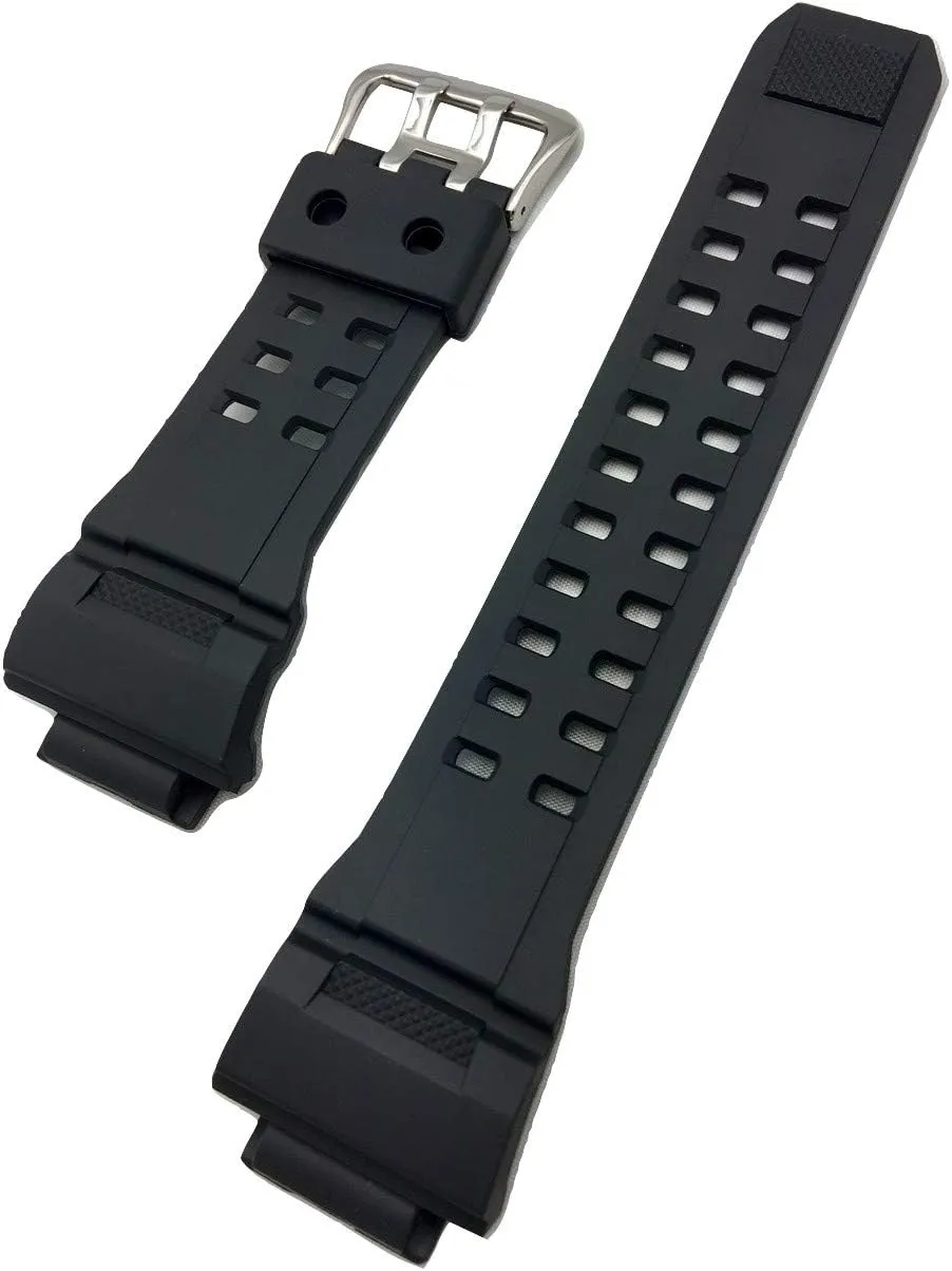 to Any Watch (for Men and Women) NewLife prevent fixture sect THE NIGHTHAWK | 16mm Black, Rubber Polyurethane (PU) Material Watchstrap | Tough, Comfortable, Durable Replacement Wrist Strap that brings 