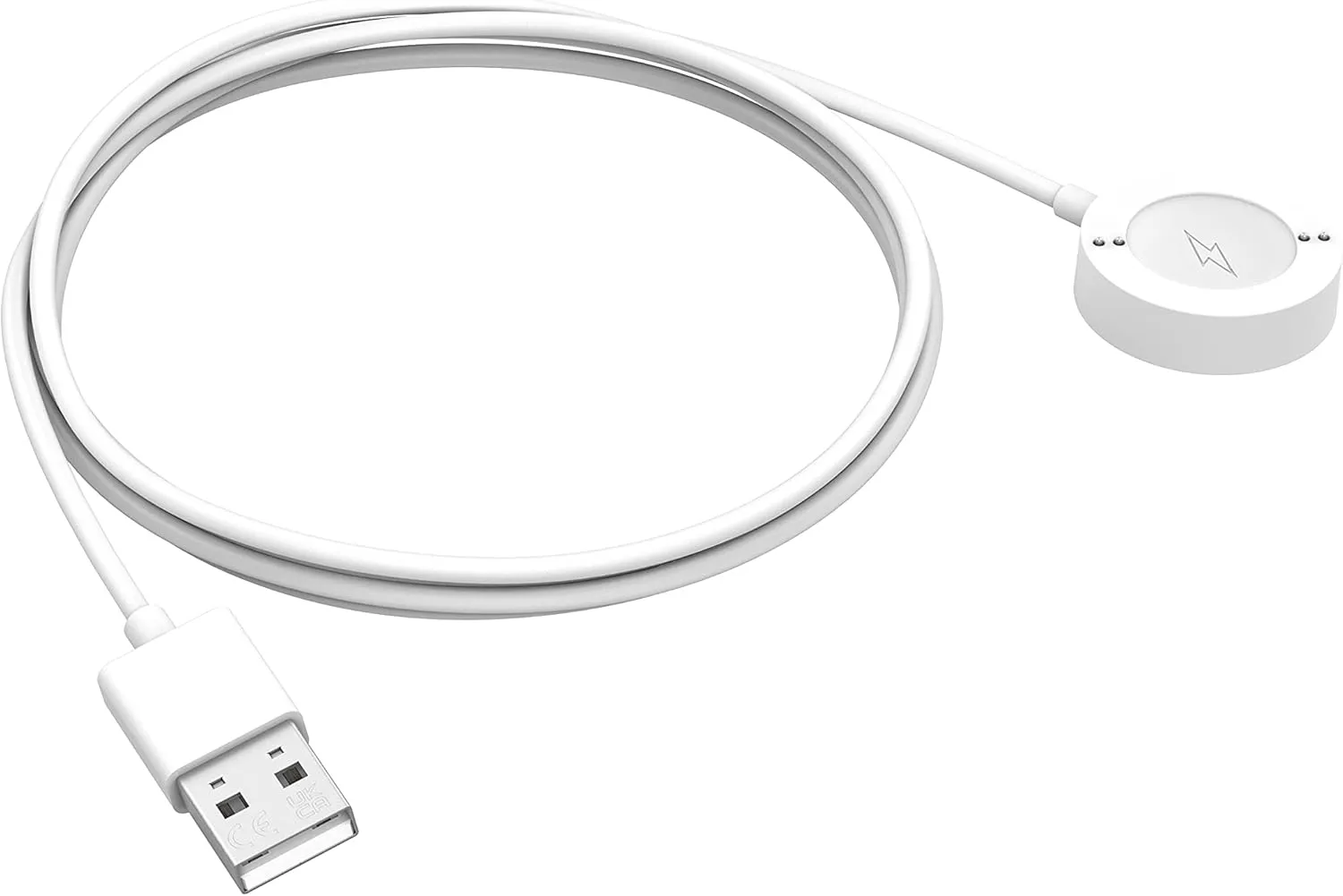Touchscreen Smart Watch Charger, Color: White (Model: FTW0006) Fossil Irish Smart Watch Rapid Charger - Gen 6 Touchscreen, Gen 6 Wellness Edition 