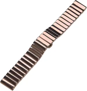 Traditional Smart Watches Ceramic Strap 22mm Silver Rose Gold Quick Release Strap Unisex nomad landform forage oratorio Bracelet Folding Buckle Replacement Wristband Suitable for 