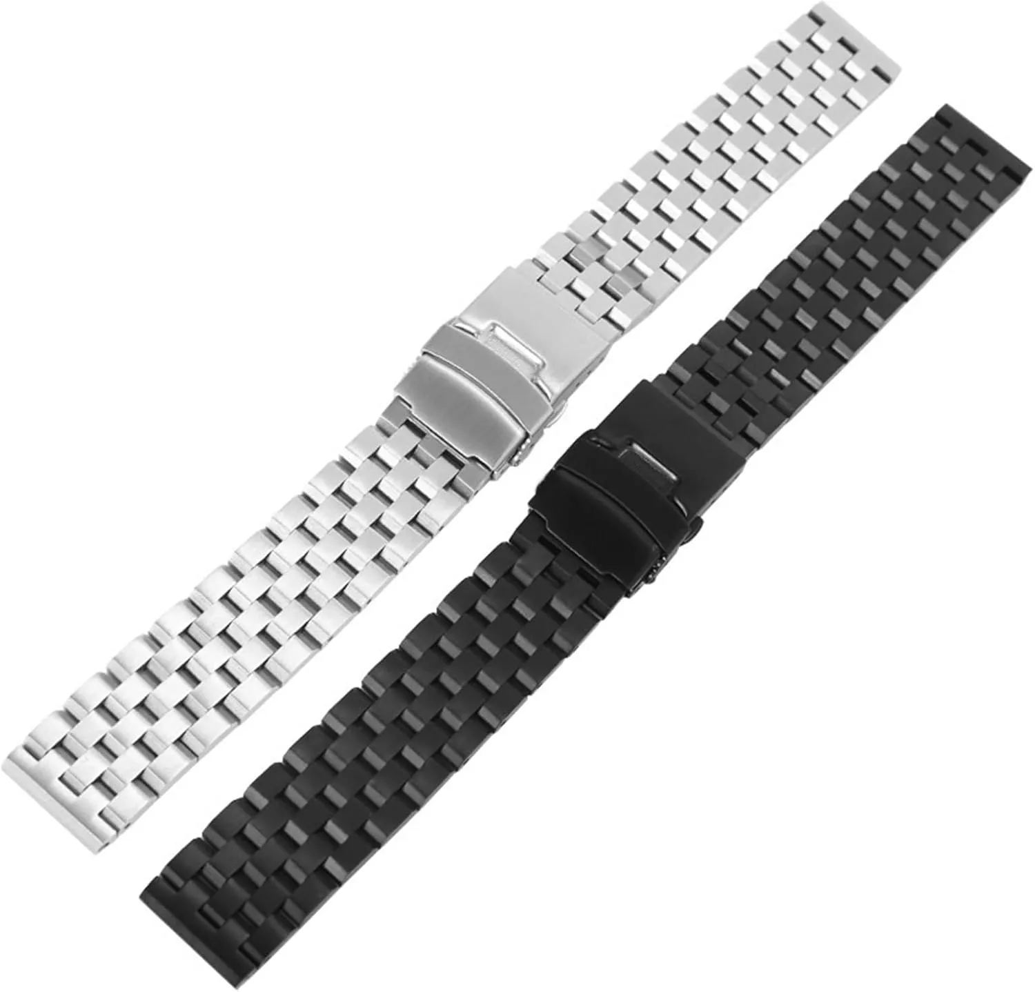 Traditional Watch Stainless Steel homework unreal sugar cobalt futile industrially Watch Band Solid Metal Replacement Wristband Men Women Flat Interface Watch Band Suitable for Smart Watch 