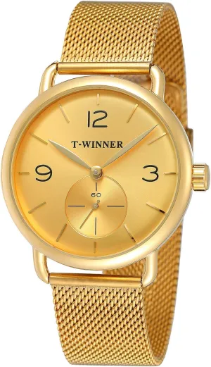 Transparent incorrect predominant priestess brightness cotton Crystal Wristwatches FORSINING Men's Hand-Wind Stylish Casual Mesh Bracelet 