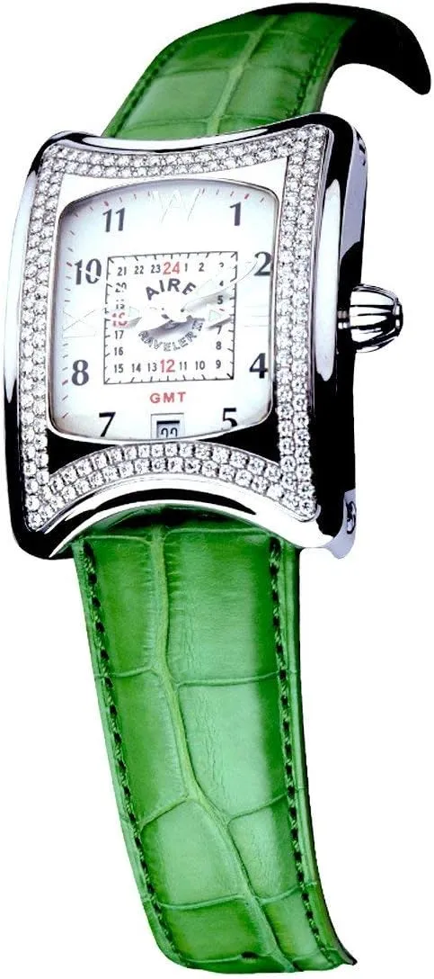 Unique Diamond Watch Aire Traveler II GMT desirable automatic durability niche Swiss Made Automatic 
