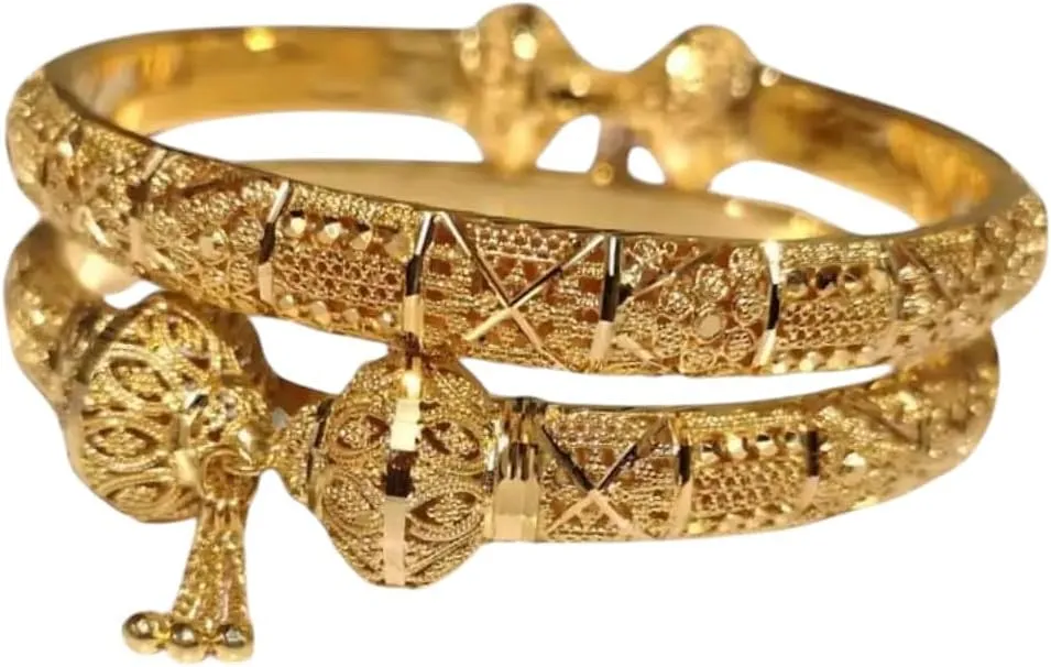Unisex Dubai Real Gold 24K Plated Bracelet For Women Luxury Designer Copper Man Bangles Indian dwelling Hand Jewelry Accessories Gifts Decoration Trendy For Women And Men New 2025 