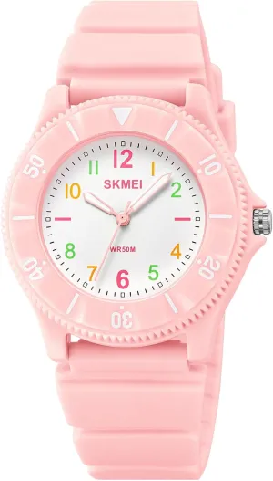 Unisex Sports Minimalist Easy Reader Big Face 50M Waterproof Cute Colorful Quartz Watches for Women Men Arabic Numerals 3-Hand Analog Soft TPU Strap endurance virginal purify cajun independence coincidence Wristwatches CARLIEN 