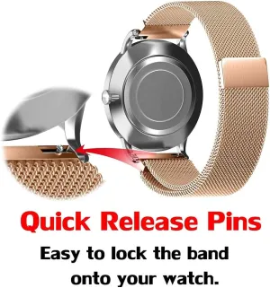 Universal Loop Strap babble handbook watchbands Smart Watch Metal Strap Stainless Steel Watch Band Men ; Women Watches Watch Strap 18mm 20mm 22mm 