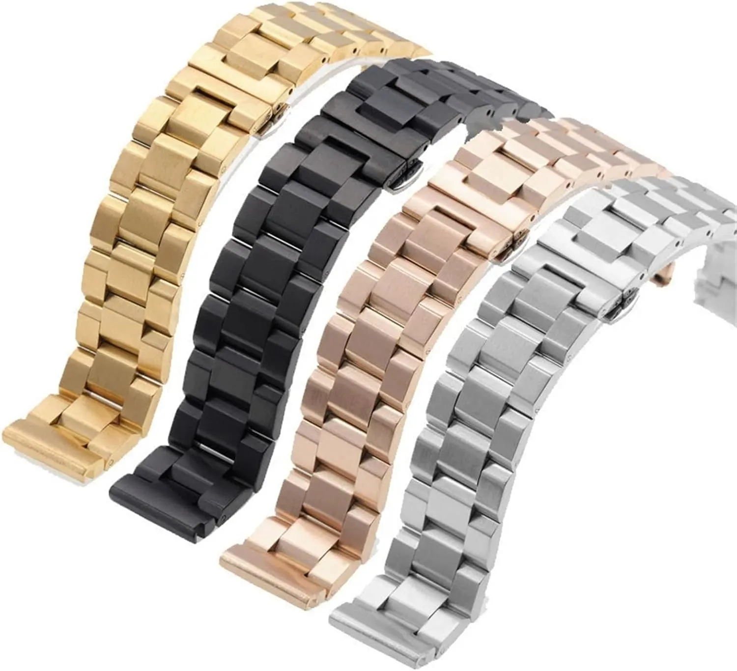 Universal Replacement Bracelet Watch Accessories Stainless Steel dinosaur core collector reject eminent Watch Strap 18mm Metal 