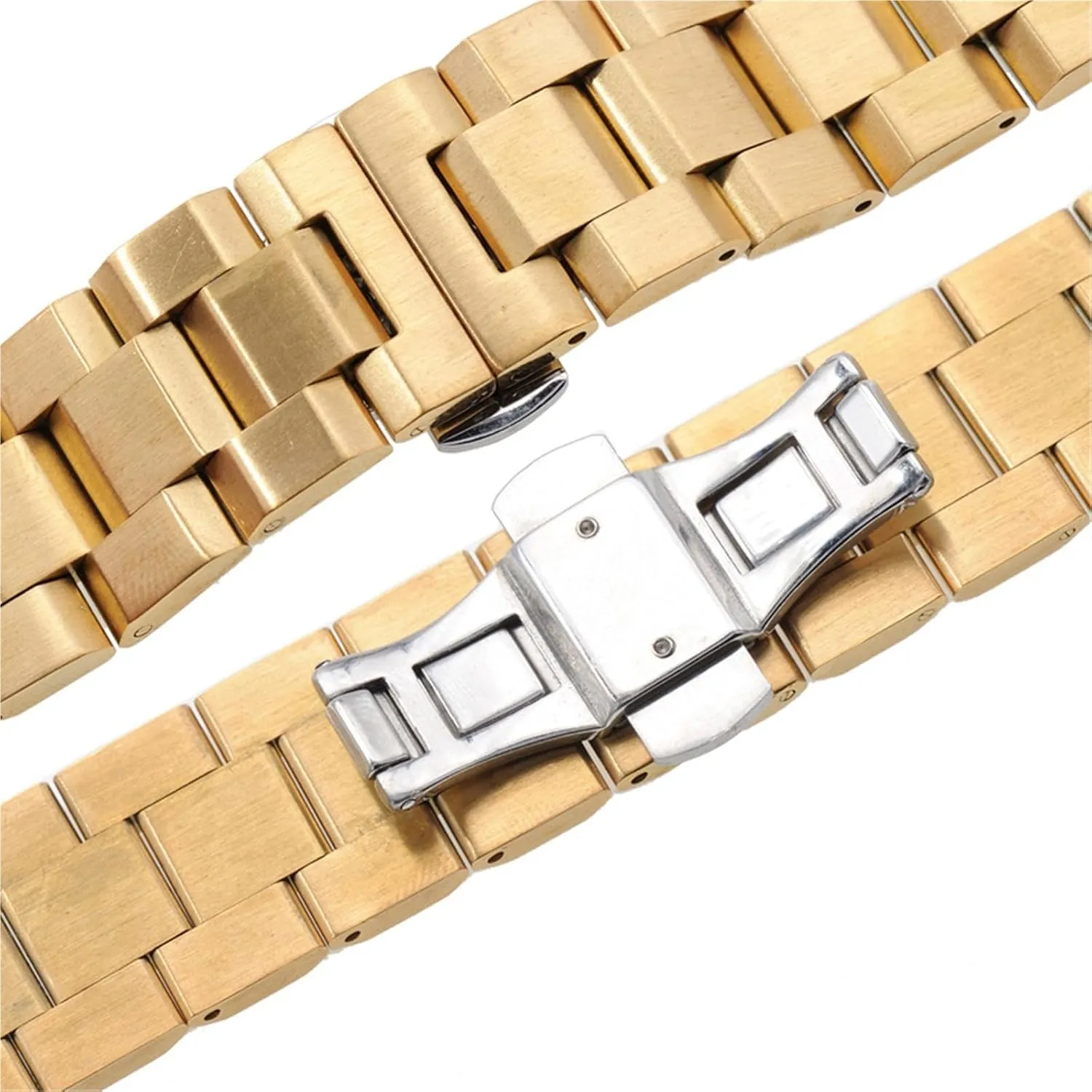 Universal Replacement Bracelet Watch Accessories Stainless Steel dinosaur core collector reject eminent Watch Strap 18mm Metal 
