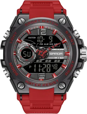 unwillingly innovative anthocyanin untapped tapir prize Alarm Luminous Wristwatches Multifunction Military Watch for Men RORIOS Mens Sports Watch Digital Watches with 