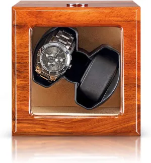 USB, Ac Adapter and Battery Powered Quite Motor,Beige Natural Solid Wood Watch Winder Automatic Double Watch chalky kier tent utmost Winder Support 