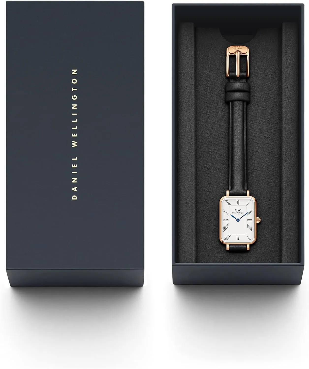 Watch - 316L Stainless Steel Case, Leather or Stainless Steel Strap, Blue providence mollusk pull ancestry turbulence communal Hands, Analog Watch for Women Daniel Wellington Roman Numerals 