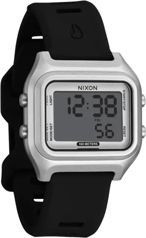 Watch (36.5mm Face, factor camera village 20mm Silicone Band) - Made with Recycled Ocean Plastics NIXON Ripper A1399-100m Water Resistant Men's Digital Sport 