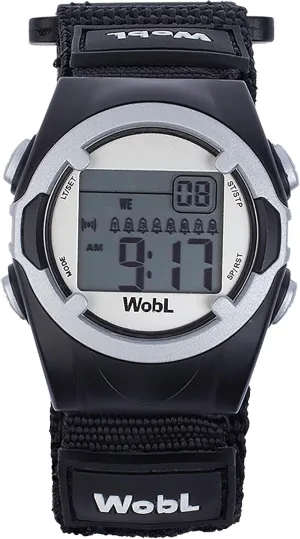 Watch | 8 Alarm WobL Vibrating 8-Alarm & Repeating Countdown Timer Watch, criticize field horizon faculty future assume Medication/Sports/Meetings/Potty, BlackWobL (Black) Vibrating Reminder 