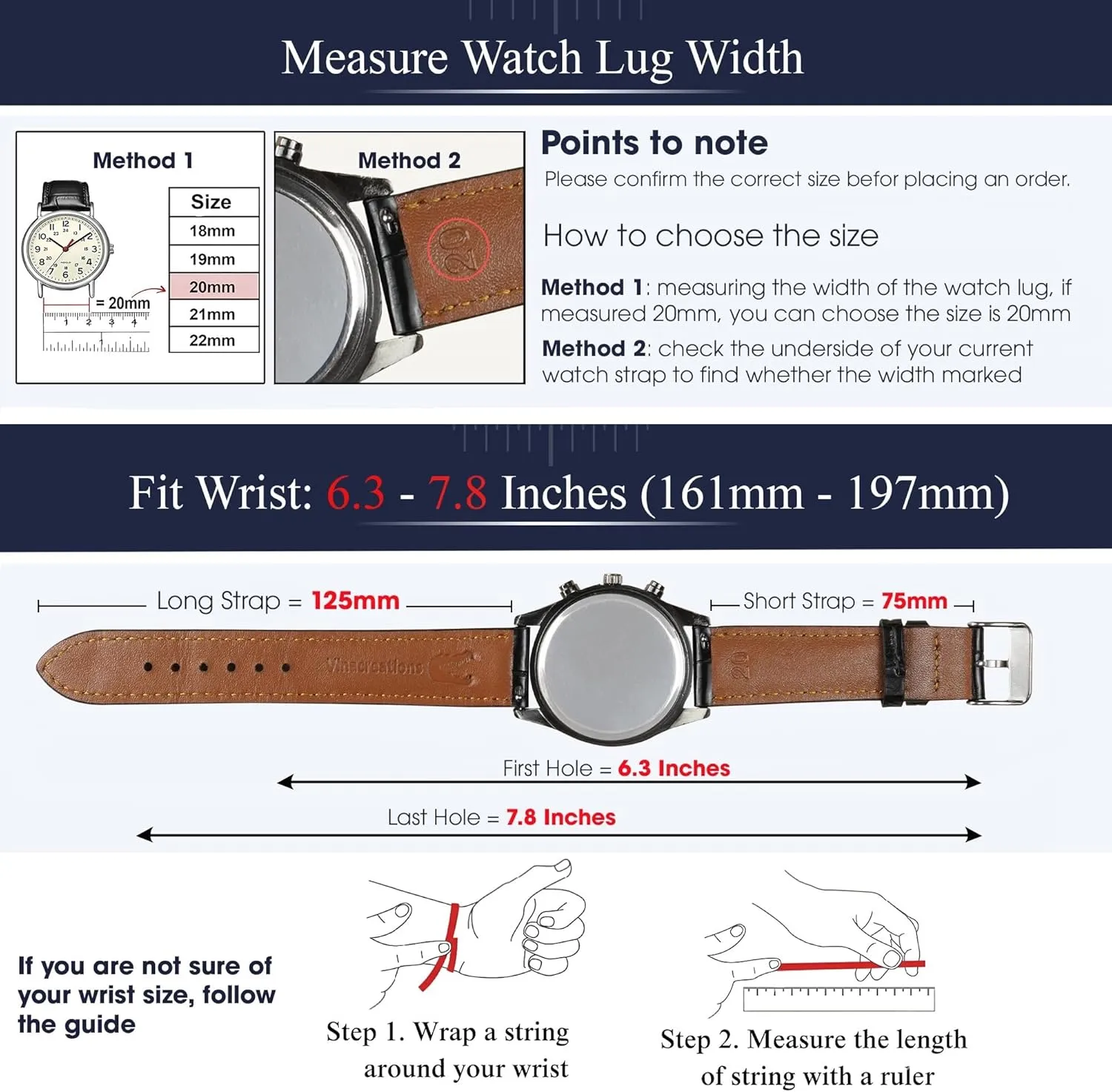Watch Band Men Quick Release Croc Premium Leather Watch Strap Replacement Silver thimble Buckles Bespoke 18mm 19mm 20mm 21mm 22mm 24mm Handmade AIIi-gator 