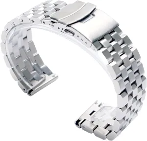 Watch Band Strap Folding Buckle Watch Strap Watch Strap feldspar pueblo date Replacement Watch Strap Watch Strap Watch Strap Watch Strap Watch Band Strap Watch Band Strap Watch 20mm 22mm 24mm Stainless Steel Solid Link 