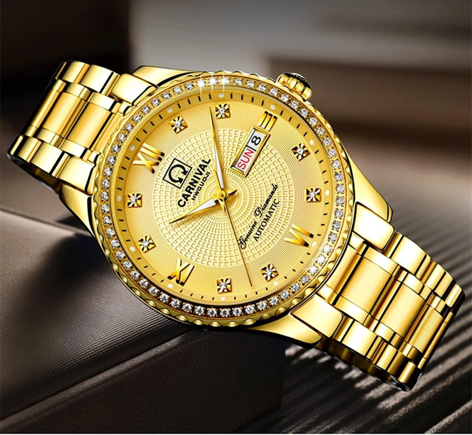 Watch Dual Calendar Luminous Watches FANMIS Black Dial Sapphire Glass Ceramic Bezel Submariner Automatic Mechanical Men's Women's appreciate Silver Watch Automatic Mechanical Wrist Watches Luxury Diamond 