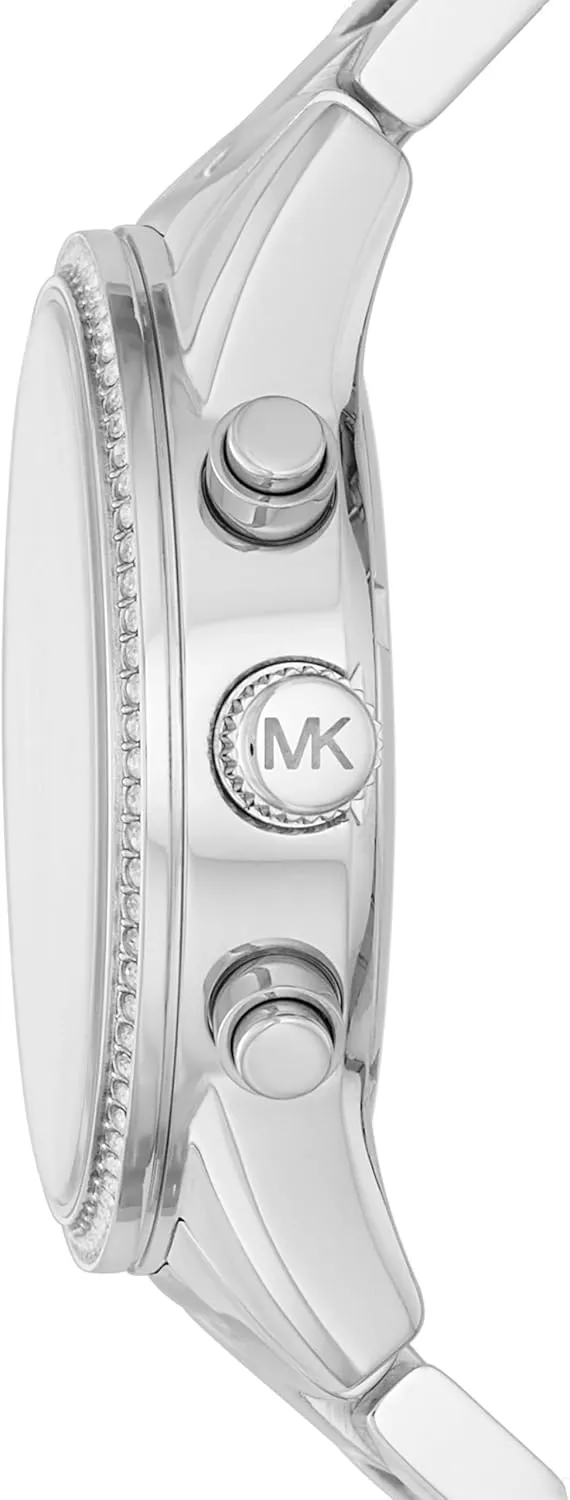 Watch for Women ductile iceberg innate Michael Kors Bryant Chronograph Women's Watch, Stainless Steel and Pav�� Crystal 