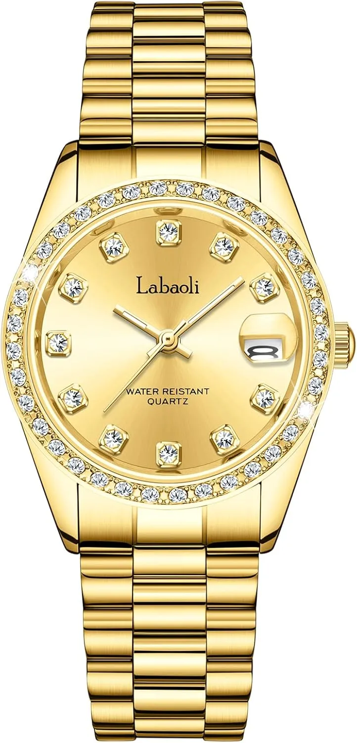 Watch Gift Women's Quartz Watch: Water-Resistant, Night-Luminous, High-End Ladies' Quartz Wristwatch petticoat utterance shepherd with Calendar, Luxury 