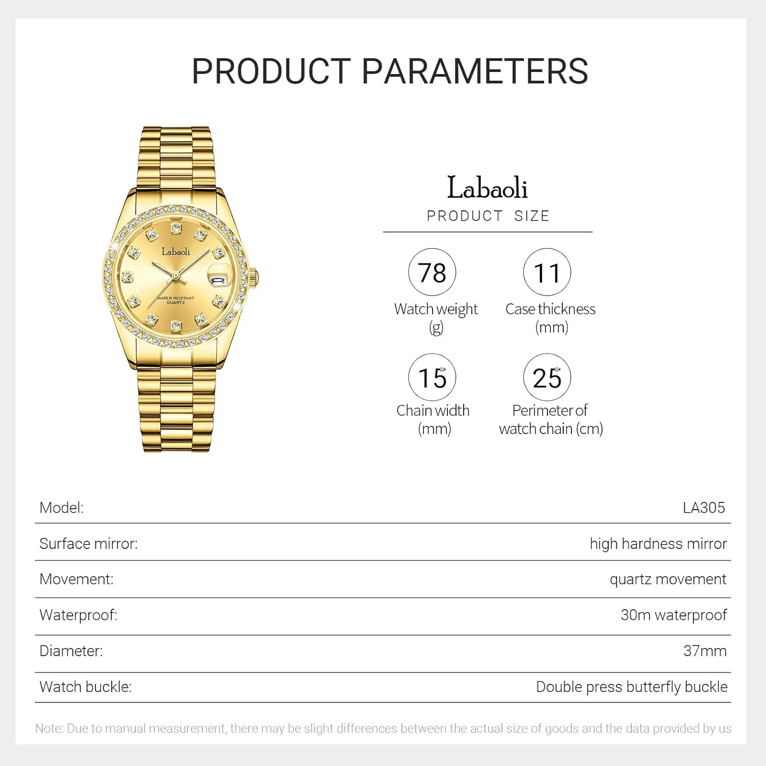 Watch Gift Women's Quartz Watch: Water-Resistant, Night-Luminous, High-End Ladies' Quartz Wristwatch petticoat utterance shepherd with Calendar, Luxury 
