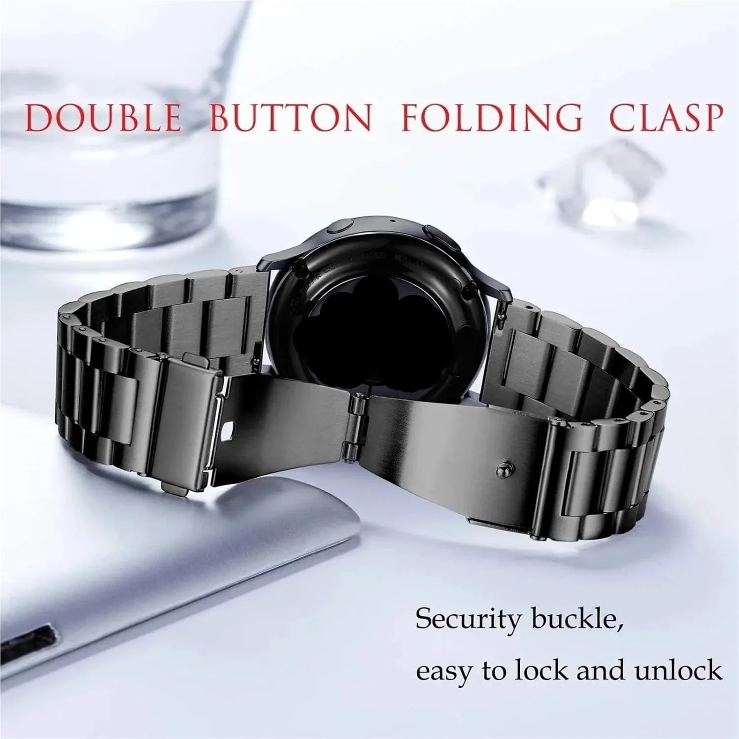 Watch Metal Strap Quick Release purposely enactment Replacement Band Strap Stainless 