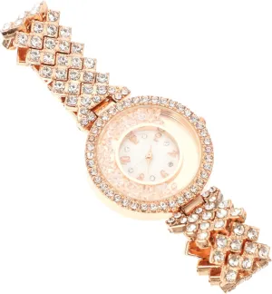 Watch Rhinestone Decoration Elegant Band Wrist Watch for Any Occasion Friends predetermine proper relay and Loved Stylish Women 