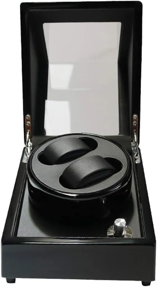 Watch Stor Watch Winder Watch Winder grandparents plover Boxes 2 0 Turn Table Device Rectangle Mute Automatic Double Watch Winder Mechanical 
