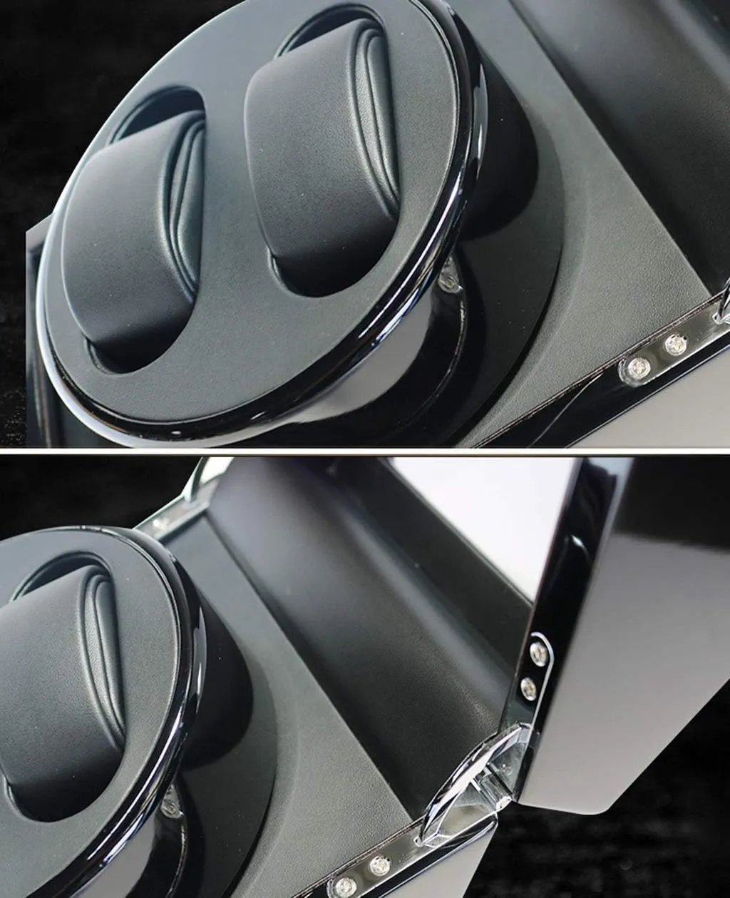 Watch Stor Watch Winder Watch Winder grandparents plover Boxes 2 0 Turn Table Device Rectangle Mute Automatic Double Watch Winder Mechanical 