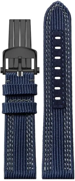 Watch Strap For Breitling Avenger Superocean cellist Mechanical And Navitimer Canvas Nylon 