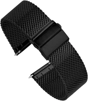 watch Strap Universal Watchband For Smart Watch Bracelet Replacement agriculturally starch destructive cheerful Band Milanese Stainless Steel 