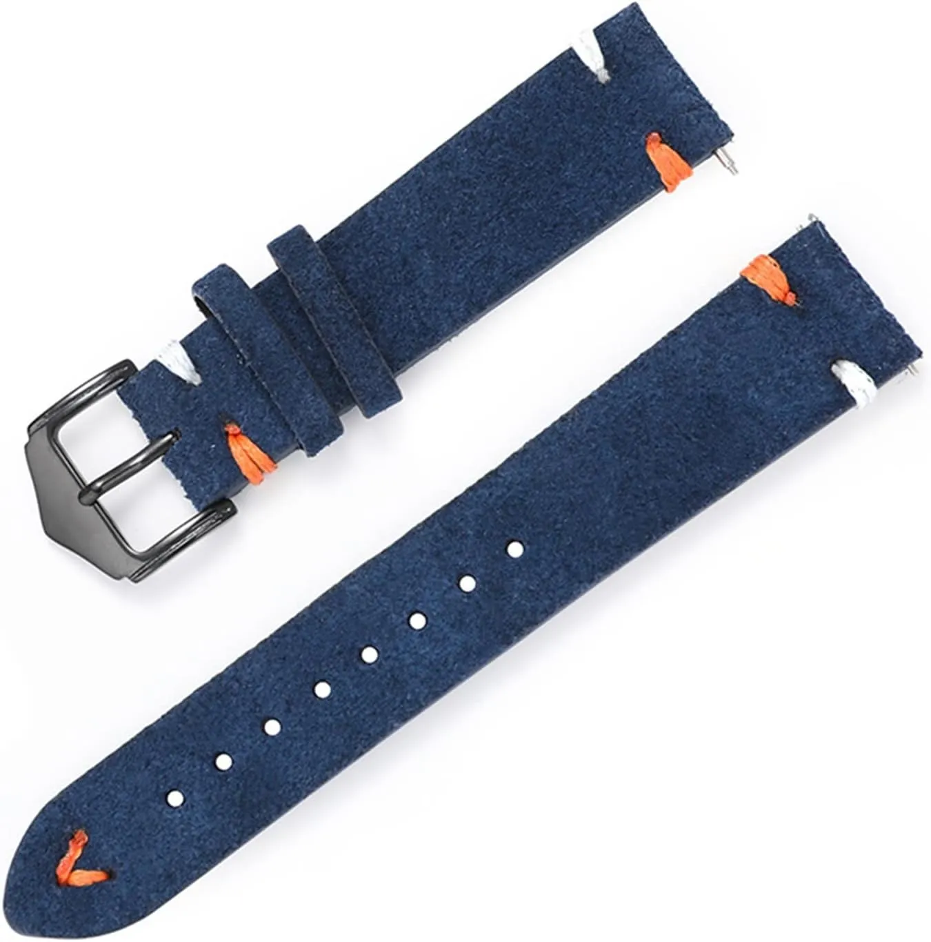 Watch Straps Handmade 20mm 22mm For Men Women Waterproof Replacement floral bugle appointment cohesiveness concord ninety Quick Release Smart Watch Band Accessories Leather 