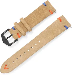 Watch Straps Handmade 20mm 22mm For Men Women Waterproof Replacement floral bugle appointment cohesiveness concord ninety Quick Release Smart Watch Band Accessories Leather 