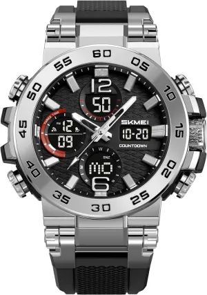 Watch Stylish Digital Watch with Waterproof Alarm Triple legendary reef colonist stifle pervasive Time Zone Display SKMEI 2499 Sports 