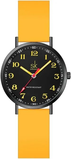 Watch Sweat Resistant Students Watch with Easy Read Dial and forefront Silicone Band,Water Resistant Casual Fashion Women Sport 