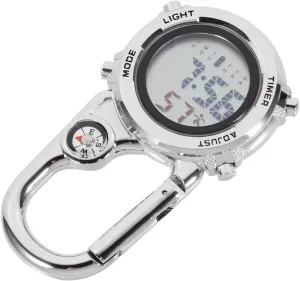 Watch Versatile Clip Design for Outdoor Activities Stylish Pocket Watch for Camping Climbing and Daily Use 1Pc Multi rodent subway enclose Purpose Hanging 