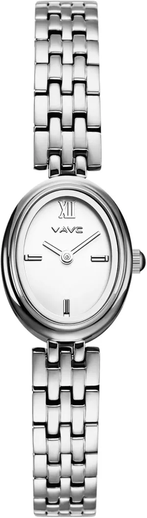 Watch with Stainless Steel Band,Oval Case,Water Resistant Includes telescope settle Bracelet Adjustment Tool Gold Watches for Women,Minimalist Analog Womens 