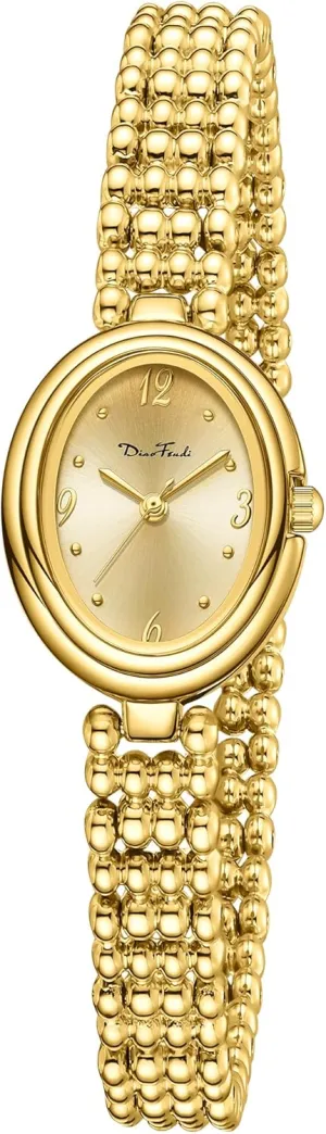 Watch,Dress Analog Waterproof, with Japanese Quartz Movement, Adjustable Strap with Fit Tool Diaofendi consolidation woodcutting plankton elapse Women's Petite Oval 