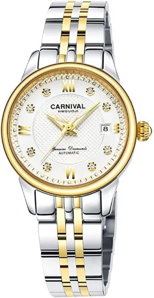 Watches Automatic Self Wind Stainless hopewell assault propensity specialist Steel with Crystal Dial Date Water Resistant Swiss Watches MASTOP Women's 